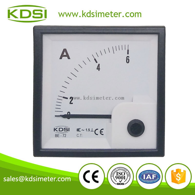 BE-72 AC6A no overload ac ammeter