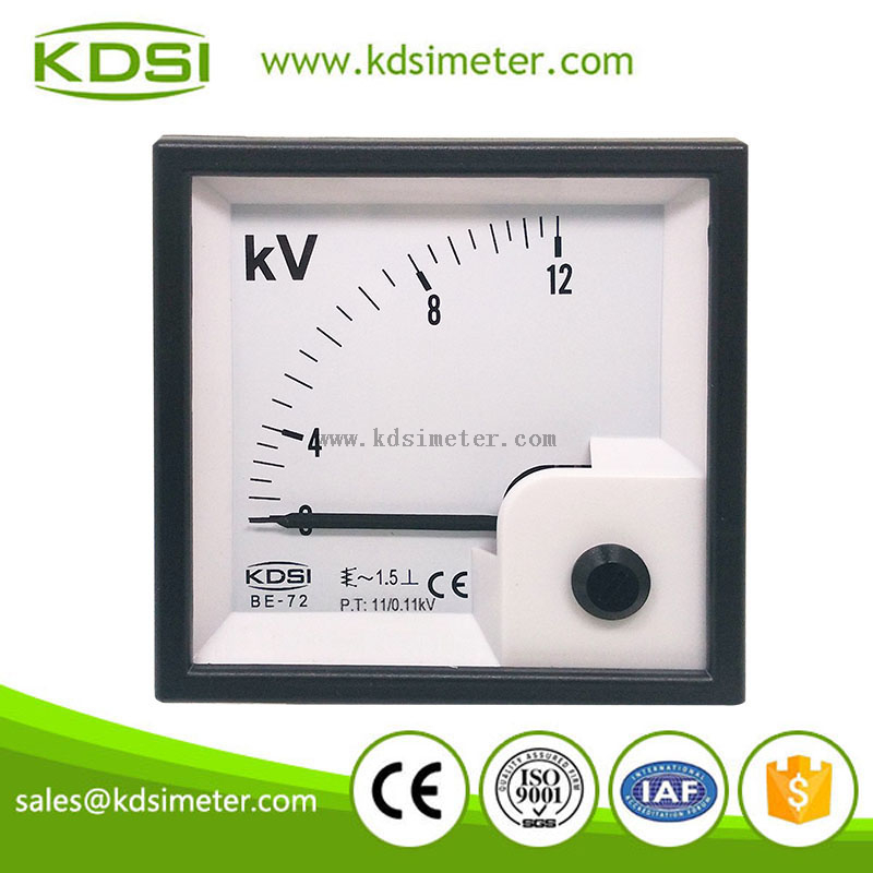 BE-72 AC12KV 11-0.1KV ac voltmeter