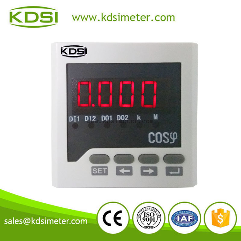 BE-72 H digital power factor meter W