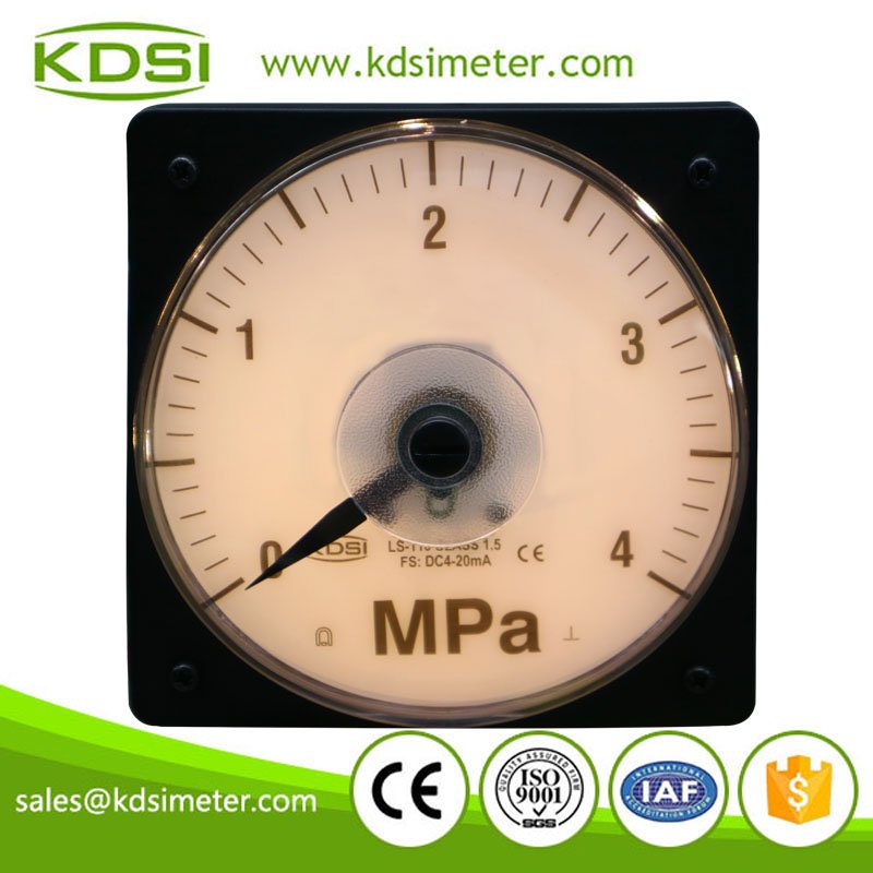 LS-110 DC4-20mA 4MPa backlighting pressure meter