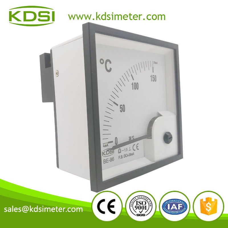 BE-96 DC4-20mA 150degree current temperature indicator-1