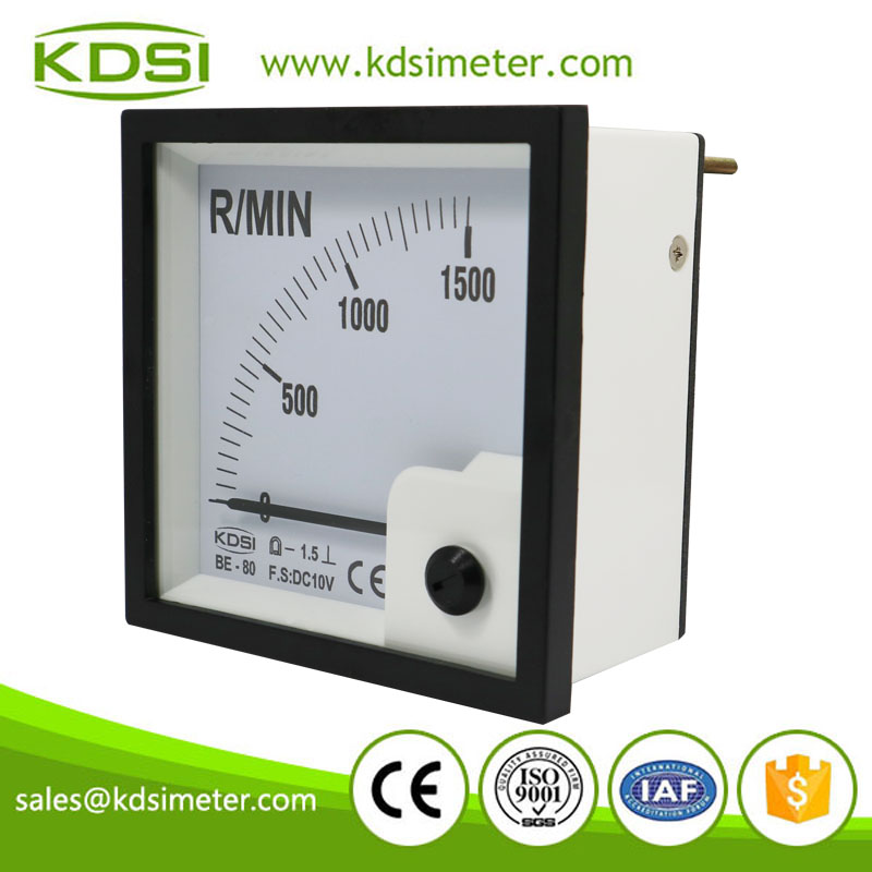 BE-80 DC10V 1500 R-MIN analog tachometer-2