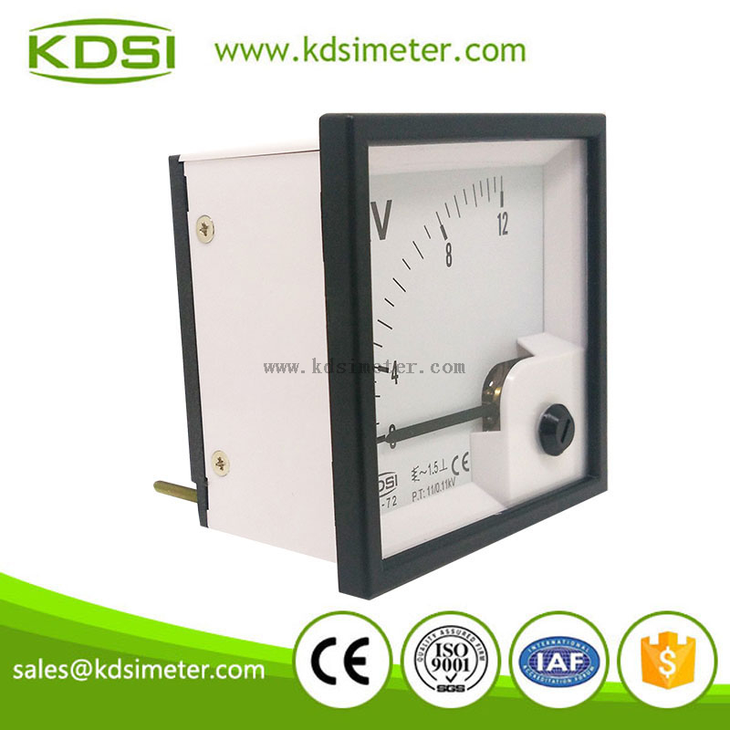 BE-72 AC12KV 11-0.1KV ac voltmeter-1
