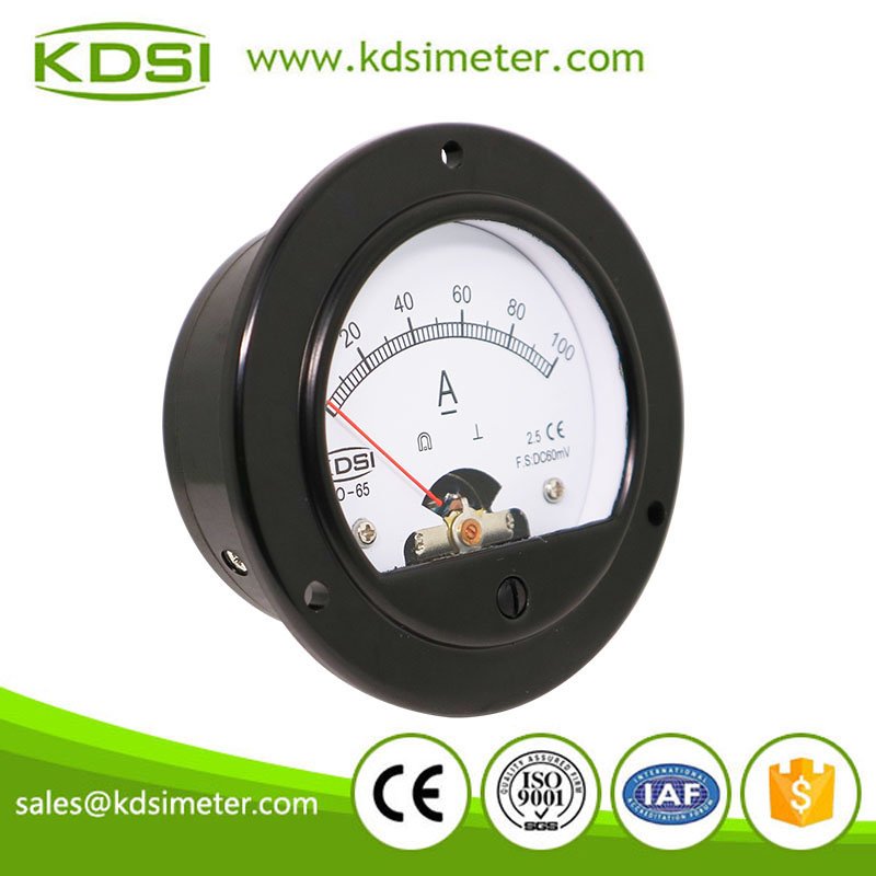 BO-65 DC60mV 100A dc ammeter-2
