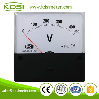 Square type welding machine meter BP-80 80*80 AC450V with rectifier panel analog voltage meter 