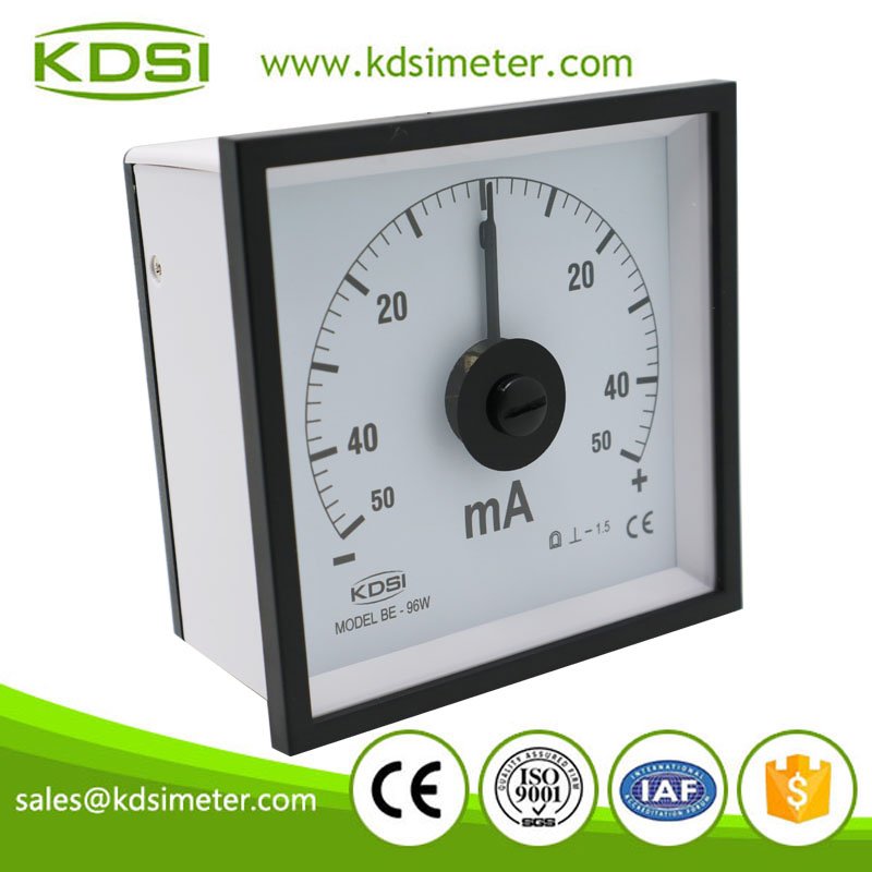 DC 0-100mV Analog Voltmeter Analogue Voltage panel meter 50*50mm direct  Connect