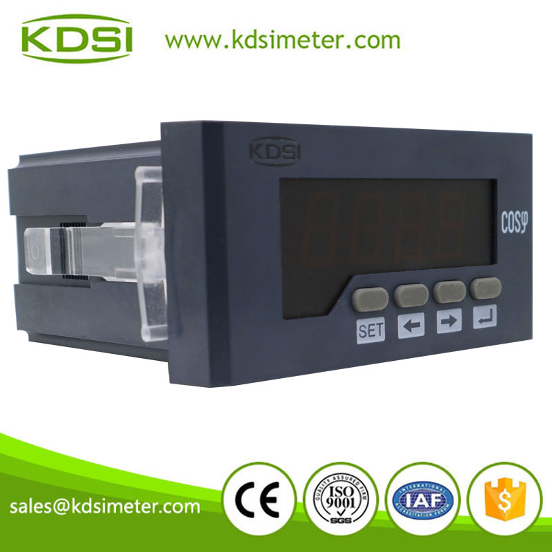 Portable precise digital meter BE-96x48H COS single phase power factor panel meter