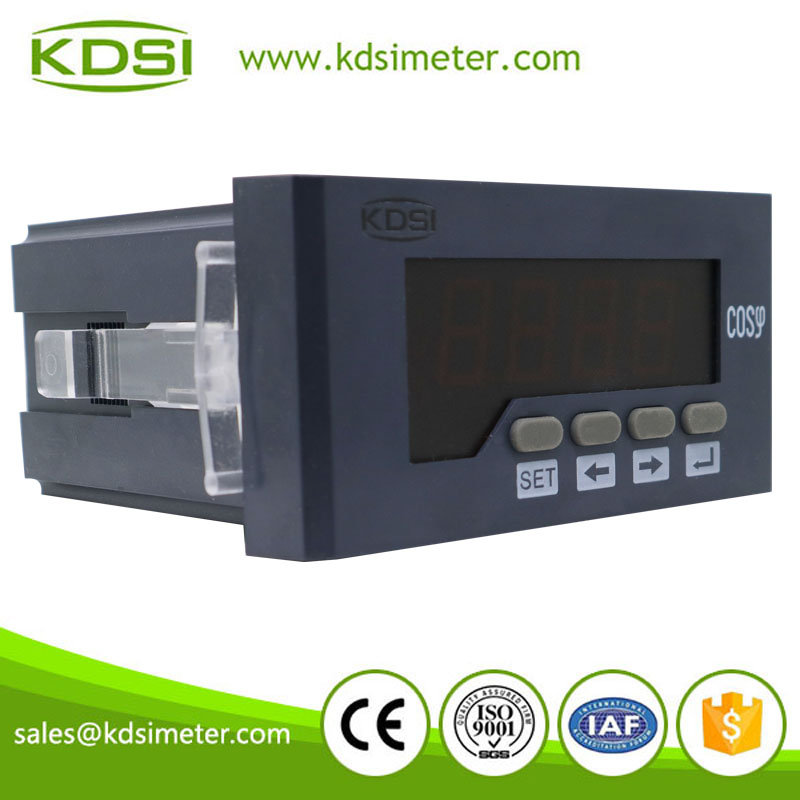 BE-96x48H COS single phase power factor meter-1