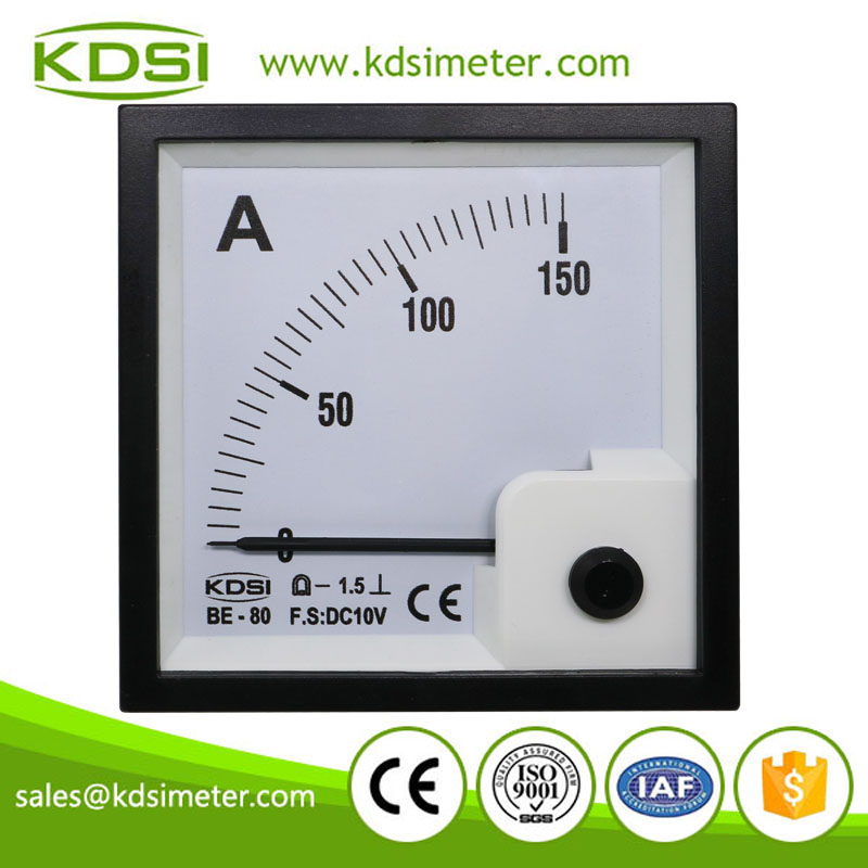 BE-80 DC10V 150A analog ammeter