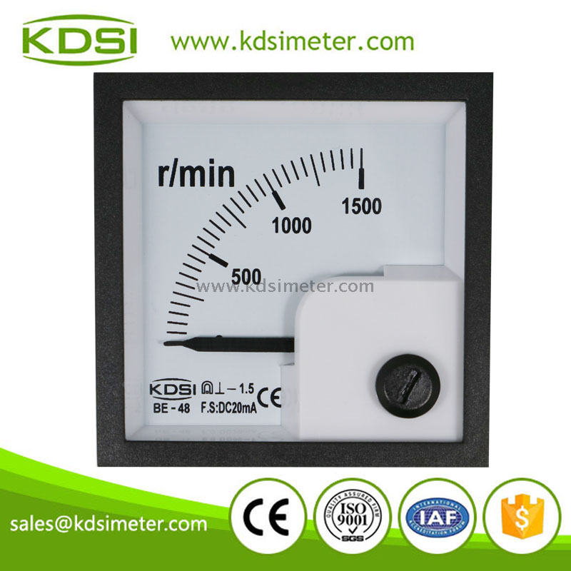 BE-48 DC20mA 1500r-min analog speed meter