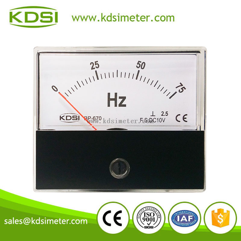 BP-670 DC10V 75Hz voltage frequecny meter