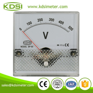 Industrial universal BP-80 AC500V analog panel rectifier voltmeter 
