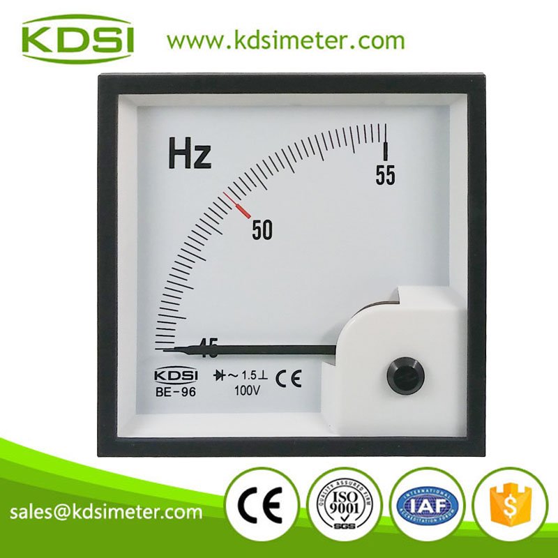 BE-96 45-55Hz 100V frequency meter BE-96 45-55Hz 100V frequency meter