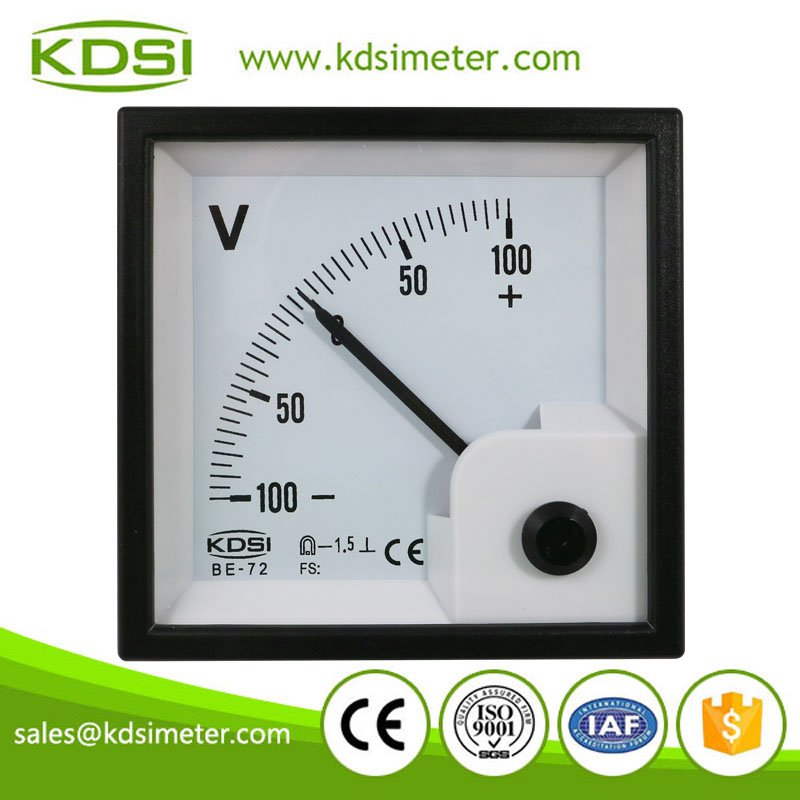 BE-72 DC -100V voltmeter