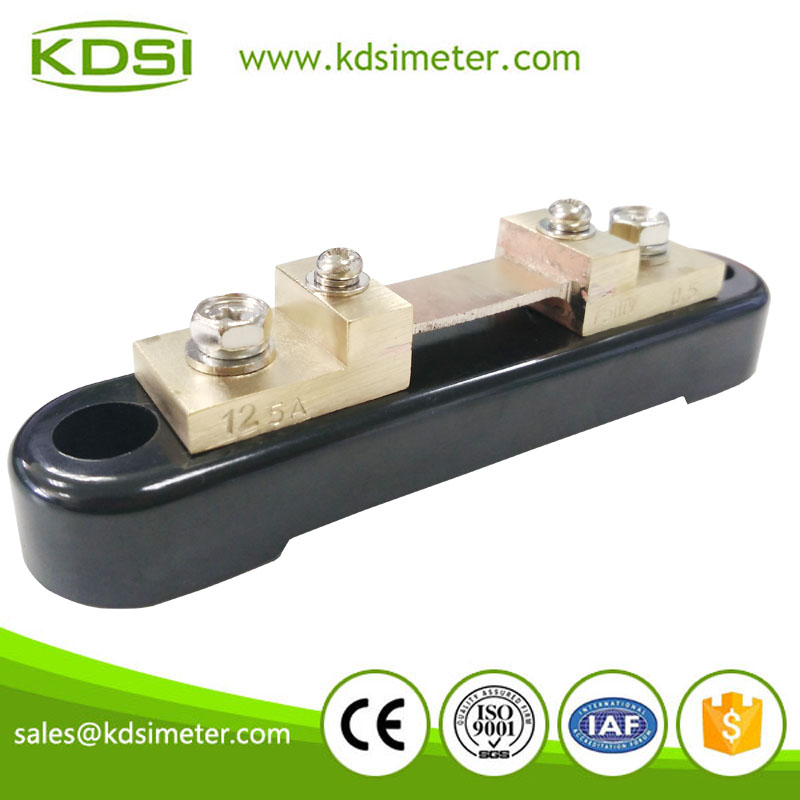 20 Years Manufacturing Experience BE-75mV 125A dc current shunt resistor for amp panel meter