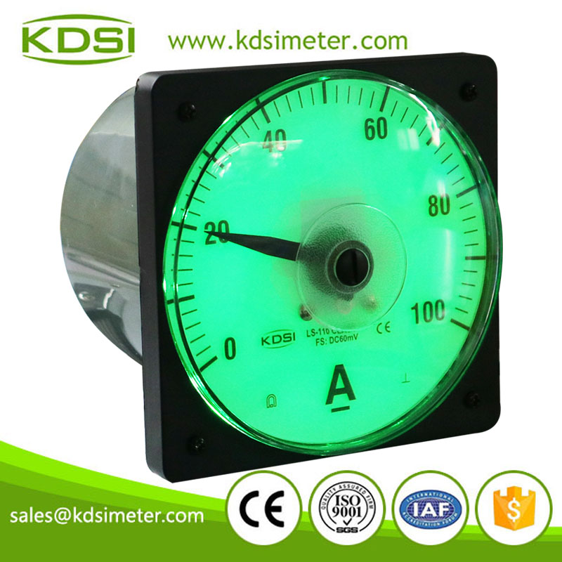 LS-110 DC60mV100A green backlighting meter-1 LS-110 DC60mV100A green backlighting meter-1