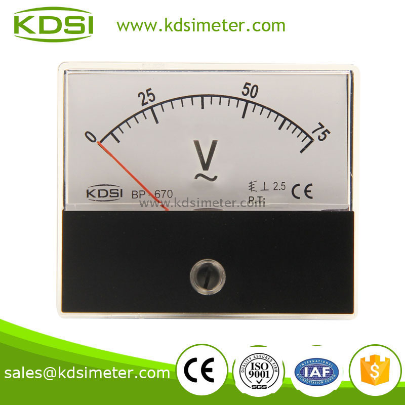 BP-670 AC Voltmeter AC75V