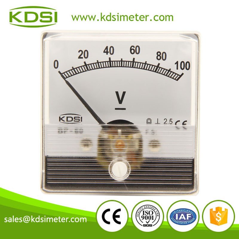 Original manufaturer Best Quality BP-60N DC100V voltage welding machine meter