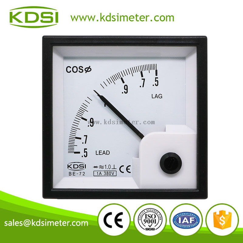 BE-72 COS 1A 380V power factor meter
