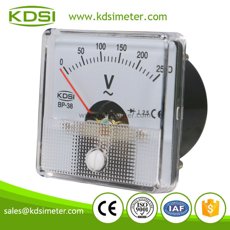BP-38 AC250V with rectifier analog panel voltmeter-1