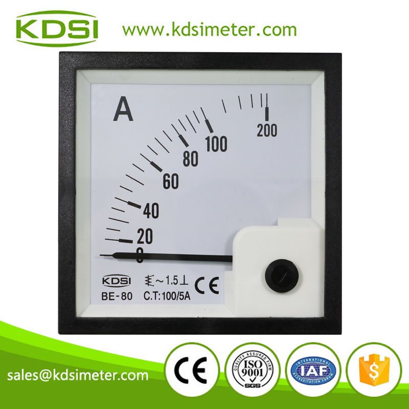 BE-80 AC100-5A ammeter