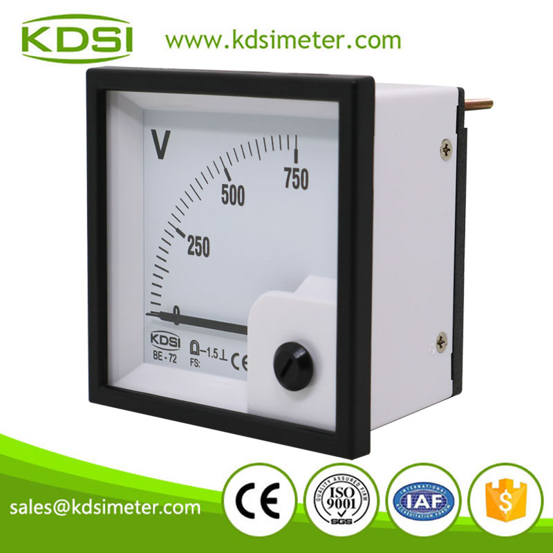 BE-72 DC750V analog dc voltmeter-2 BE-72 DC750V analog dc voltmeter-2