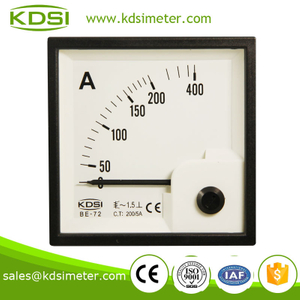 Taiwan technology BE-72 72*72 AC200/5A analog current meter