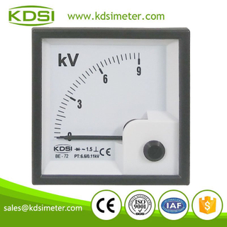 Hot Selling Good Quality BE-72 AC9KV 6.6/0.11KV rectifier electronic analog panel kilovoltmeter