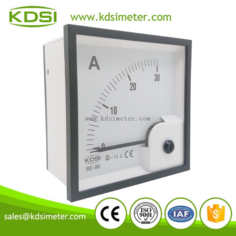 Original manufaturer Best Quality BE-96 DC Ammeter DC30A auto ampere meter