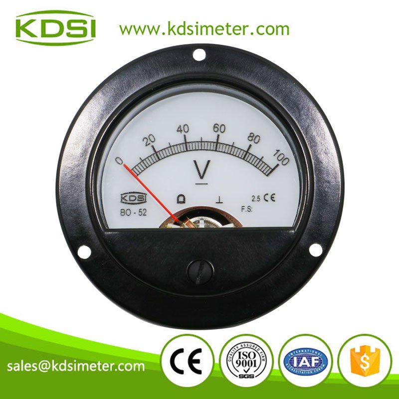 BO-52 DC100V backlighting voltmeter