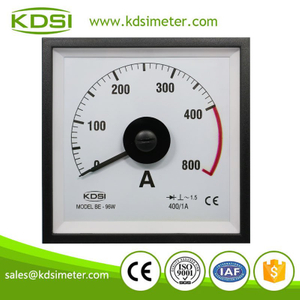 High quality marine meter BE-96W AC400/1A 2 times overload wide angle ampere meter