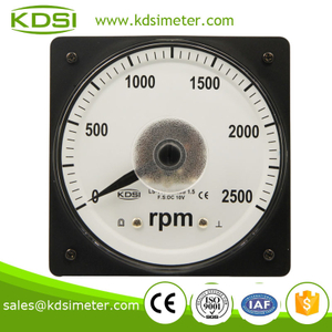LS-110 RPM meter DC10V 2500RPM wide angle car electronic speedometer