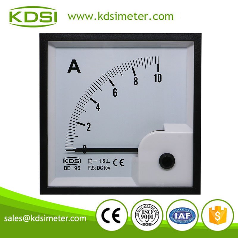 BE-96 DC10V 10A dc voltage ammeter