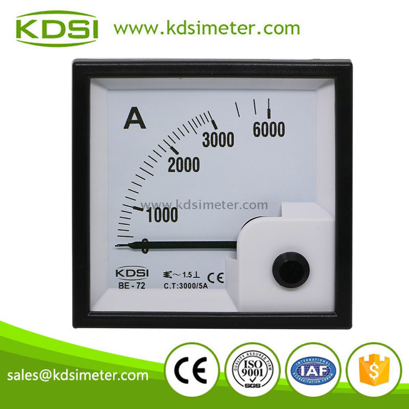 BE-72 AC3000-5A analog ammeter
