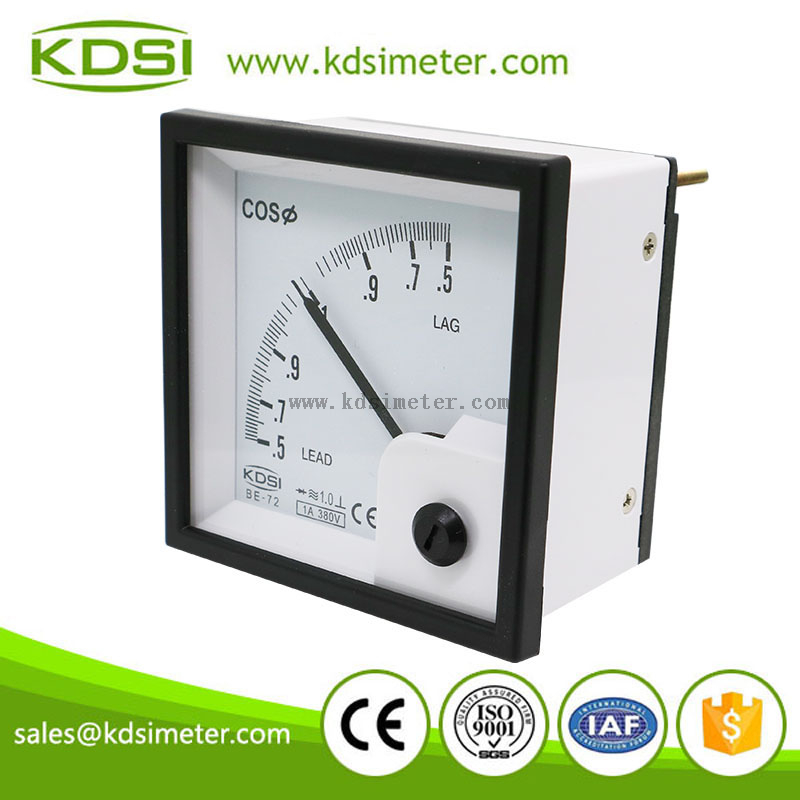 BE-72 COS 1A 380V power factor meter-1