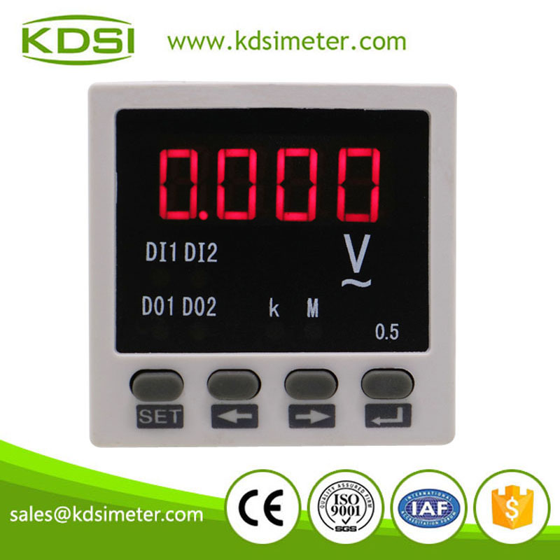 BE-48AV AC220V single phase digital ac voltmeter-0