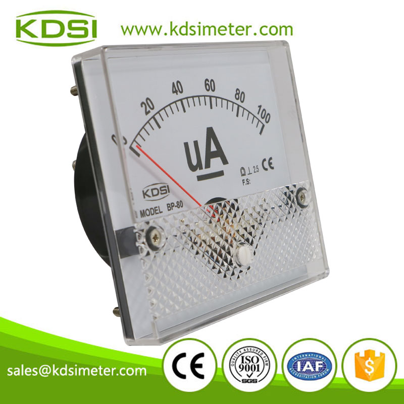 BP-80 DC100uA panel microammeter-1 BP-80 DC100uA panel microammeter-1