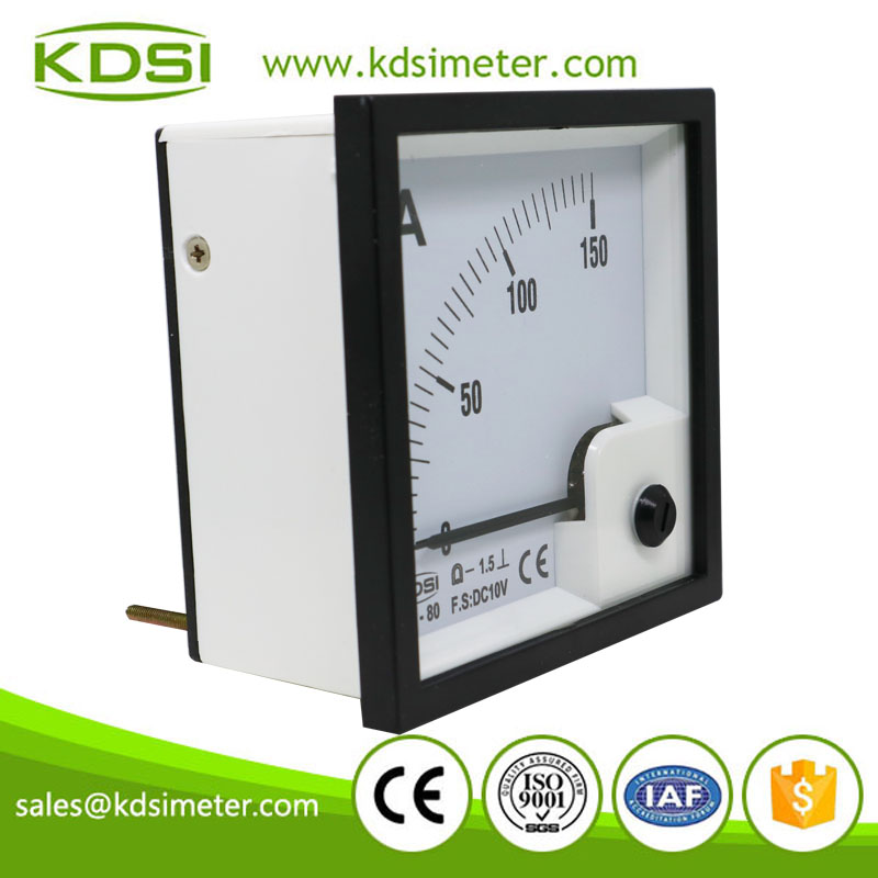 BE-80 DC10V 150A analog ammeter-1