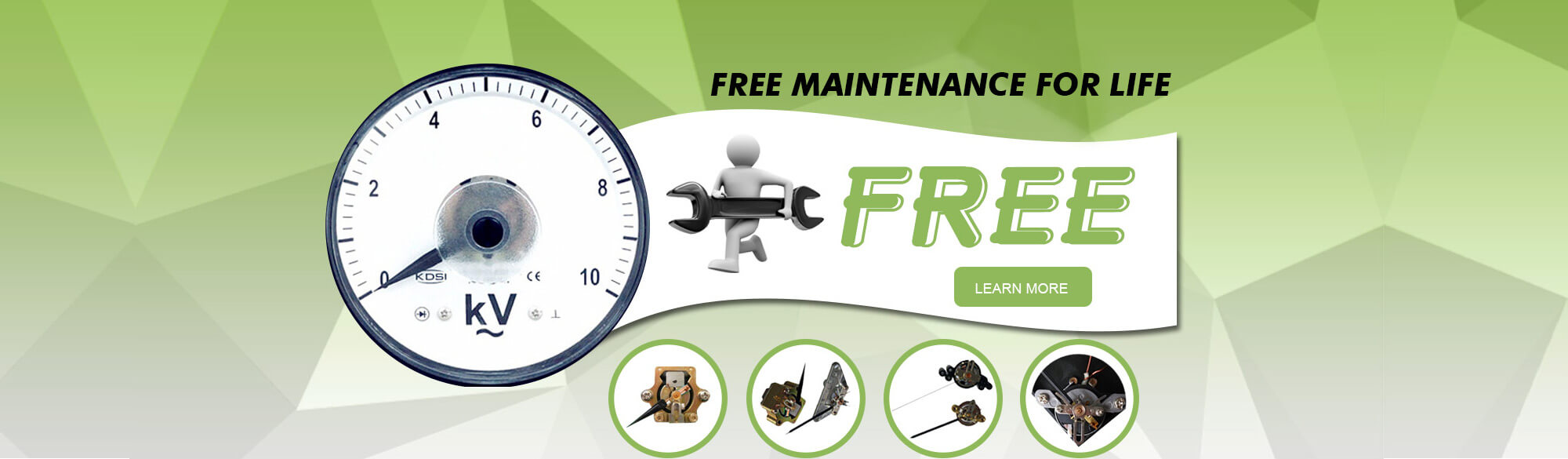 中文终身维修banner英语