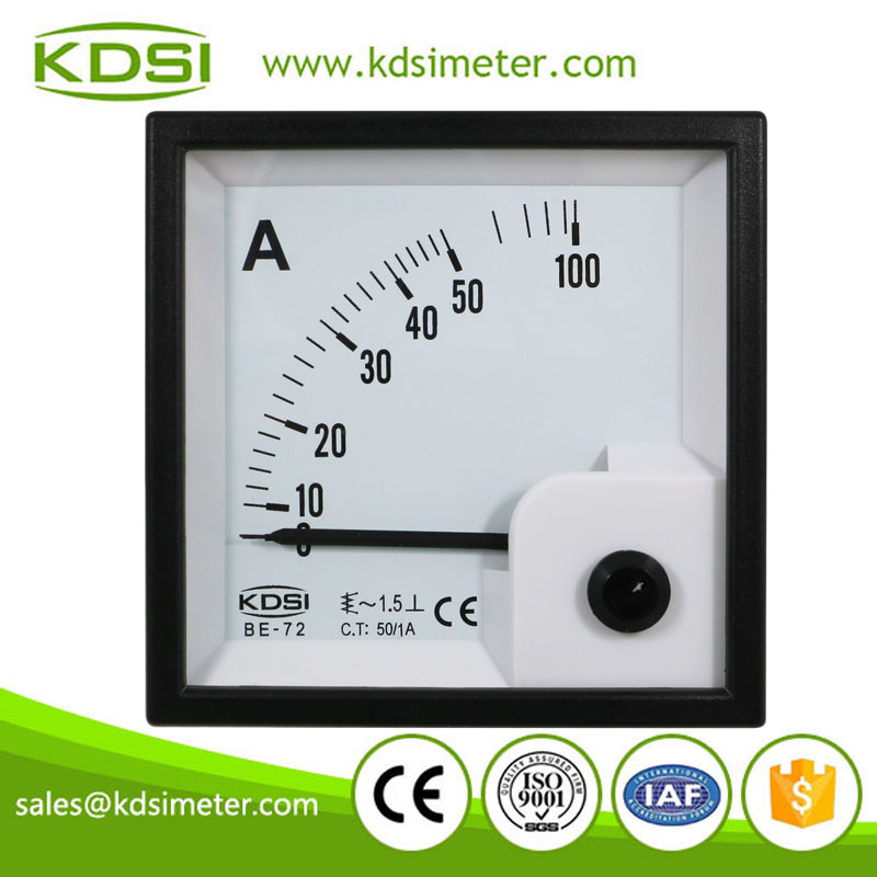 BE-72 AC50-1A ac ammeter