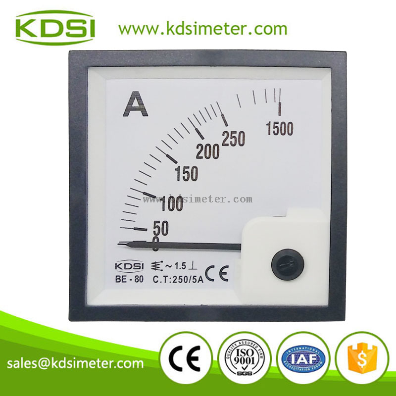 BE-80 AC250-5A display 6times ac ammeter