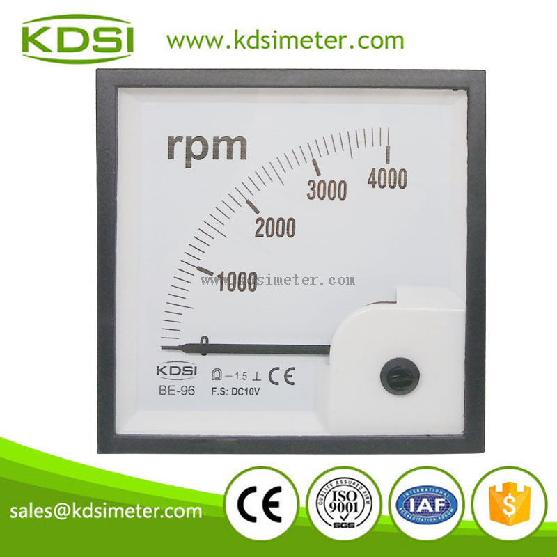 BE-96 DC10V 4000RPM voltage rpm meter