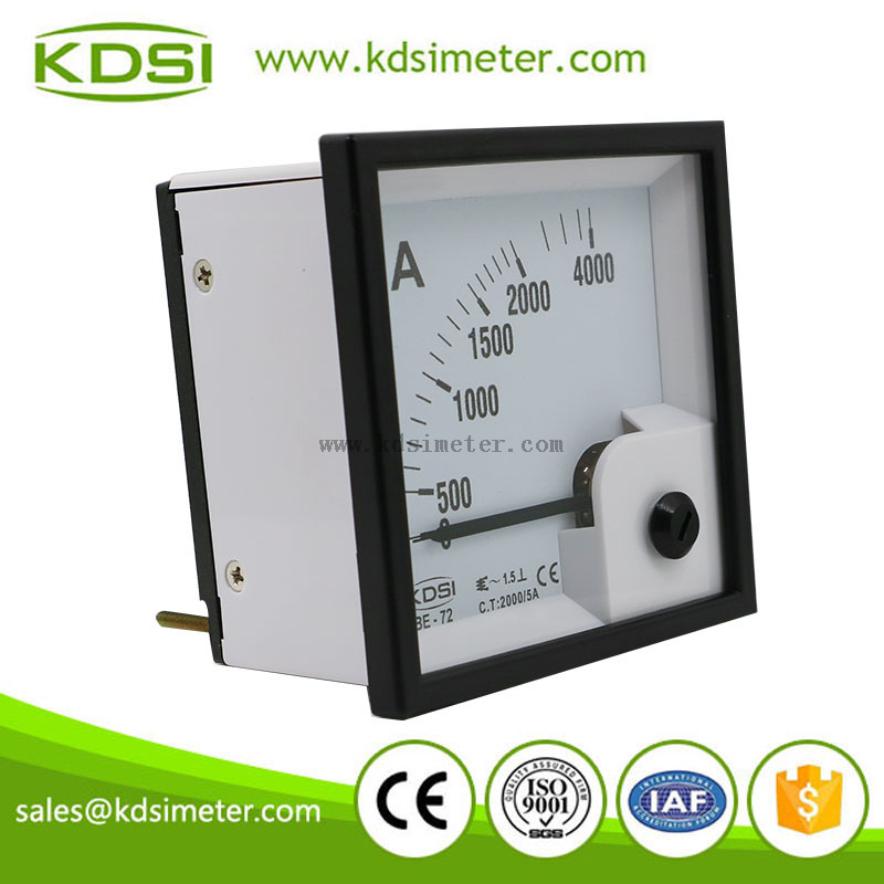 BE-72 AC2000-5A analog ampere meter-1