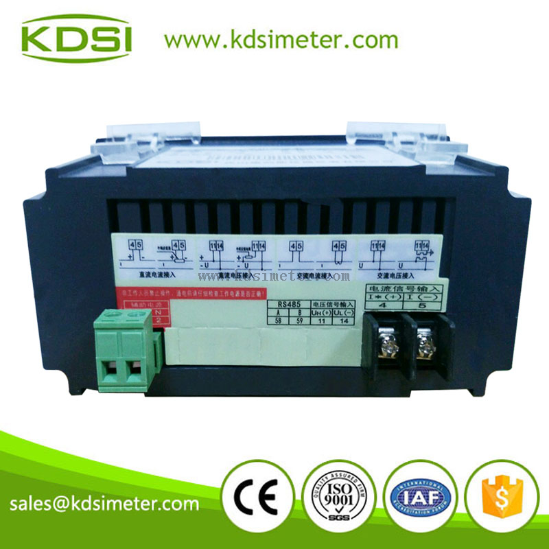 Easy installation 96*48 BE-96x48 single phase AC current meter digital ampere meter
