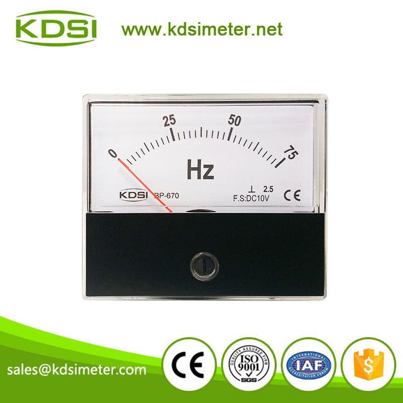 BP-670 DC10V 75Hz voltage frequecny meter