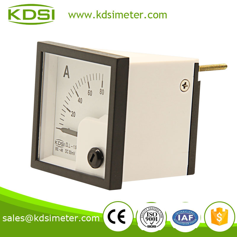 BE-48 DC Ammeter DC50mV 80A-2 BE-48 DC Ammeter DC50mV 80A-2