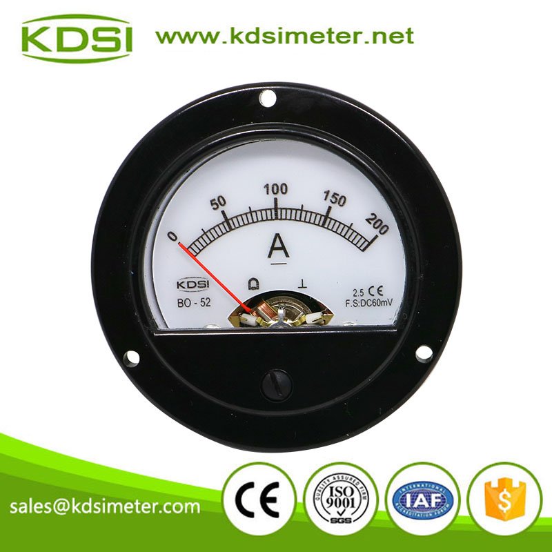 BO-52 DC60mV 200A backlighting meter