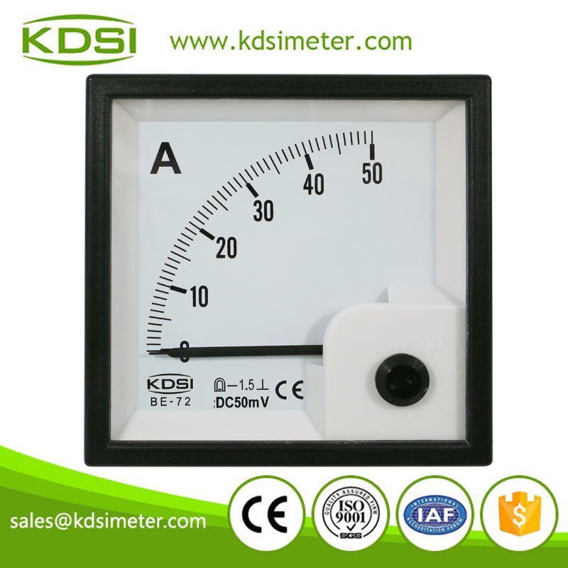 BE-72 DC50mV 50A ammeter