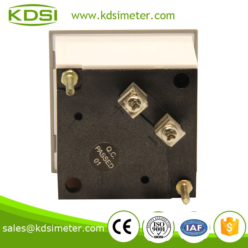 KDSI mini type BE-48 AC150/5A double pointer panel ac ammeter