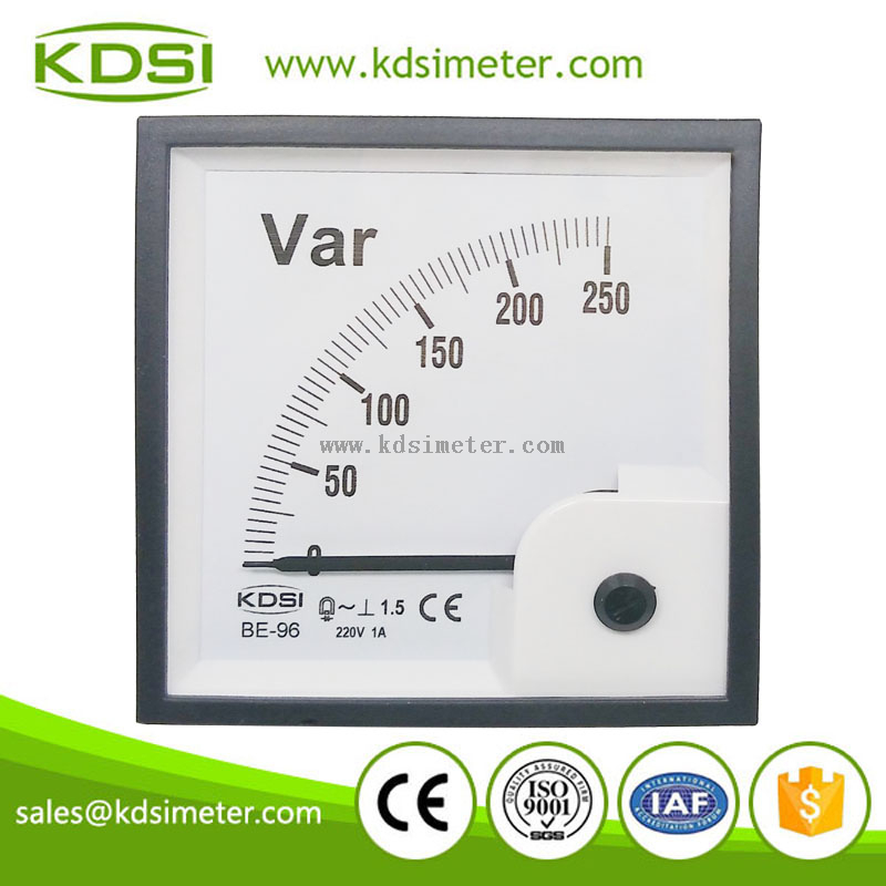 BE-96 250Var 220V 1A single phase reactive power meter